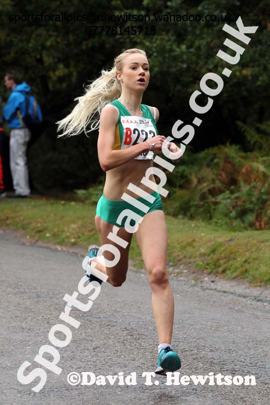 Womens 4 stage road relay, English National 6 and 4 Stage Road Relays, Sutton Park, Birmingham. Photo: David T. Hewitson/Sports for All Pics